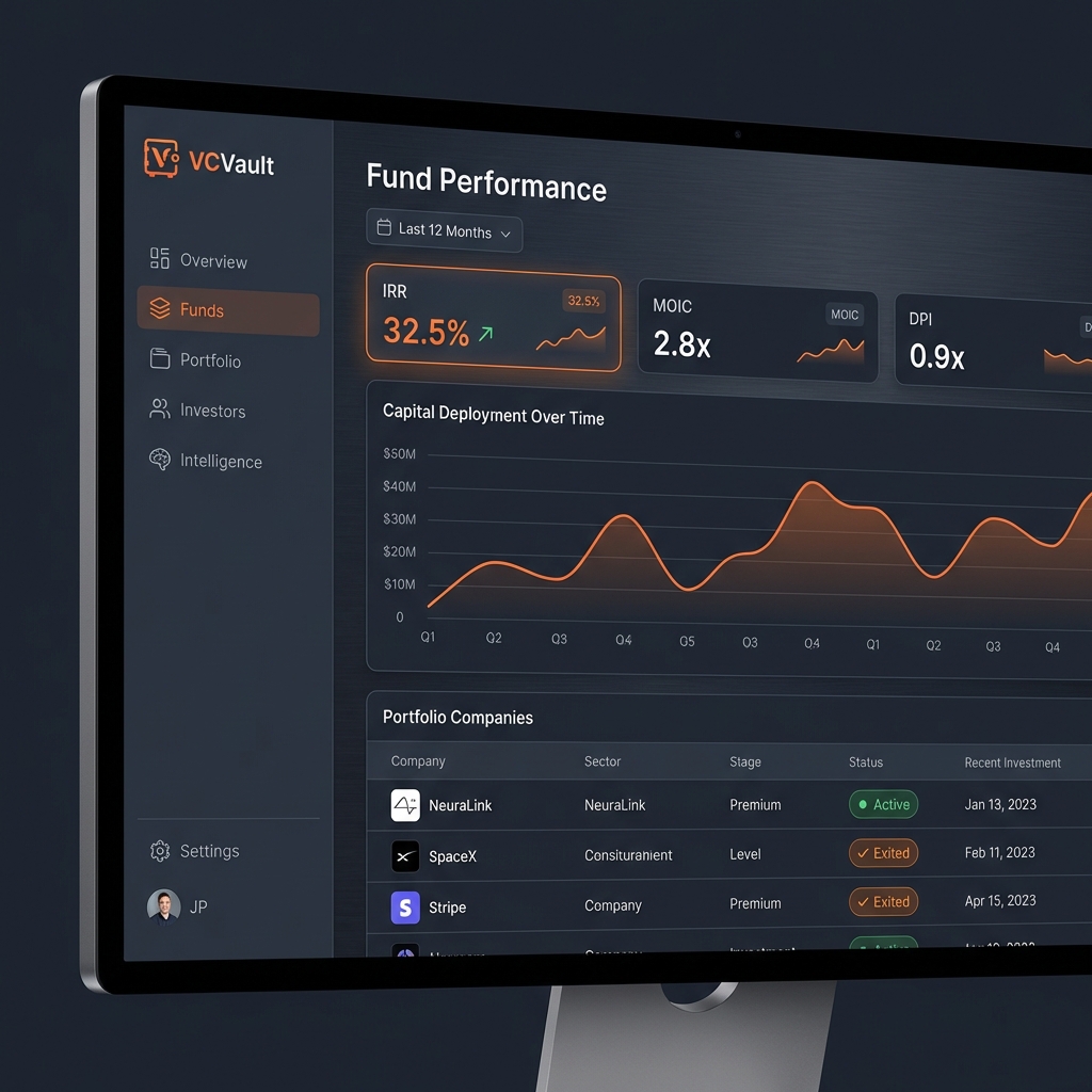 VCVault Dashboard